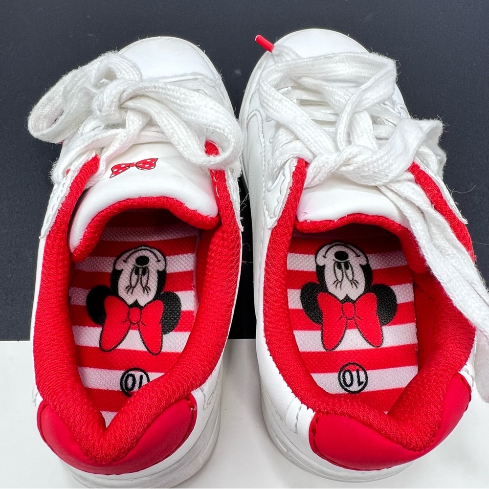 Minnie Mouse little girls size 10 white tennis shoes - Picture 7 of 8